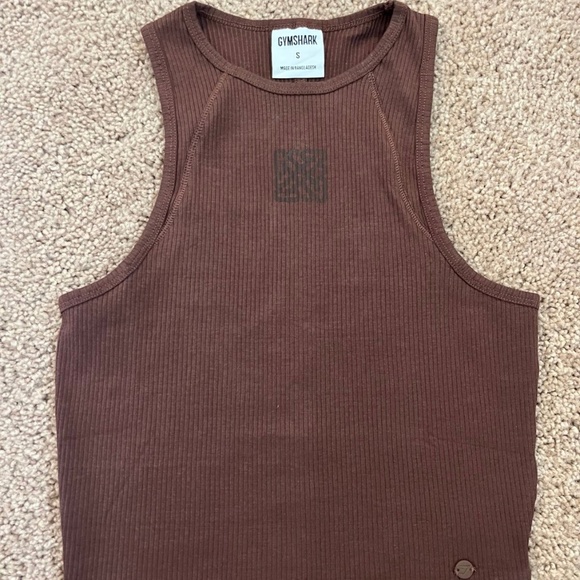 New Gymshark cotton rib midi tank - Picture 5 of 7